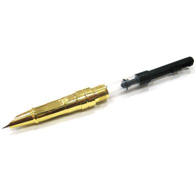 Перова ручка YongSheng 7071 метал, закрите перо, Черный