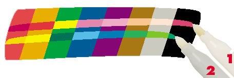 Фломастеры 10цветов CENTROPEN 2599/10 DuoMagic