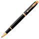 Ручка роллерная Parker 22022b24_T001y IM 17 Black Тризуб + блокнот, Набор подарочный