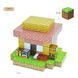 Конструктор 3D магнитный Magnetic Cube Minecraft, кор.29*18*5см, 122 дет 2*2см №14/Н004/0294