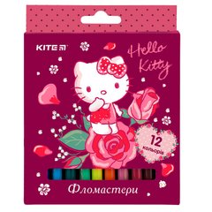 Фломастери 12 кол. KITE мод 047 Hello Kitty HK19-047