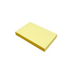 Папір для нотаток з клейким шаром 51*76 100арк жовтий Jinxin пастель A2
