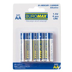 Батарейка Buromax 1шт AA LR06 BM.5900