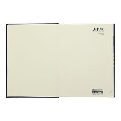 Ежедневник 2025 Buromax A5 Patriot Velour BM.21133-*, Синий