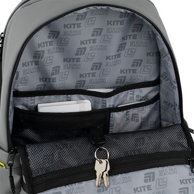 Рюкзак (ранець) м'який Kite мод 2721 Education teens K26-2721L-1 Grey 44,5*29,5*15см