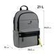 Рюкзак (ранець) м'який Kite мод 2721 Education teens K26-2721L-1 Grey 44,5*29,5*15см