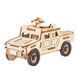 Модель 3D дерев'янна сборна WoodCraft XB-G008H Джип-2 16,2*7*8,5см