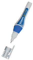 Корректор-ручка Buromax 8 мл с металлическим наконечником, резиновый грип 1035