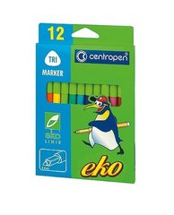 Фломастери 12кол. CENTROPEN 2560/12 Eko