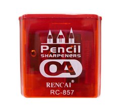 Точилка Rencai с контейнером на 3 отверстия RC-857