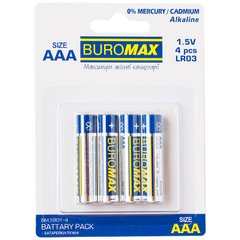 Батарейка Buromax 1шт AAA LR03 BM.5901