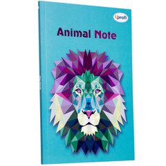 Блокнот А5 40арк 4profiplan Animal note series асорті, кл. 9000**