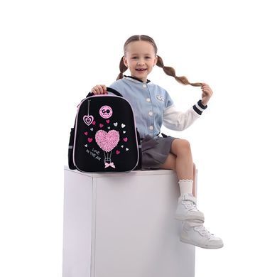 Ранець каркасний GoPack мод 165 Education GO26-165S-2 Heart 34,5*26*12,5см