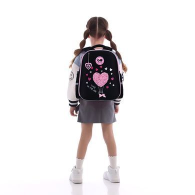 Ранець каркасний GoPack мод 165 Education GO26-165S-2 Heart 34,5*26*12,5см