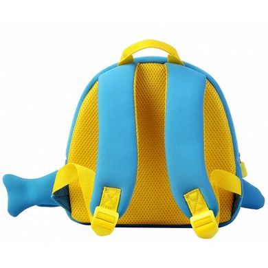 Рюкзак (ранець) м'який Upixel Blue Whale - Блакитно-жовтий Пікселі WY-A030O 10*25*25,5см