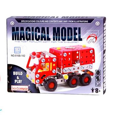 Конструктор метал Magical Model Пожежне авто №816B-142/GZ183