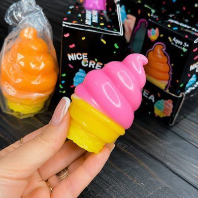 Сквиш антистресс Мороженое рожок Jelly Squish 9см 712461