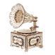 Деревянная сборная механическая 3D модель EVA Eco-Wood-Art GRAMOPHONE 000907
