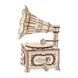 Деревянная сборная механическая 3D модель EVA Eco-Wood-Art GRAMOPHONE 000907
