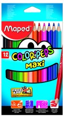 Карандаши цветные 12цв. Maped Color Peps Maxi 834010