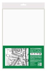 Бумага-склейка для рисования Fabriano А4 (21*29,7 см) 20л. 160г/м2 Accademia мелкое зерно 169222001