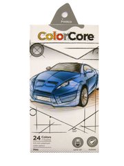 Карандаши цветные 24цв. Marco Color Core 3100-24CB
