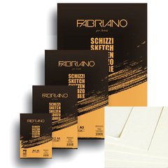 Папір-склейка FABRIANO Schizzi Sketch А4 120арк 90г/м2 16F5213
