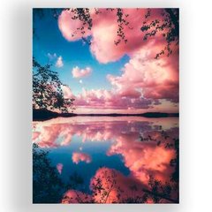 Картина по номер. на дереві 40*50см Josef Otten RA3034 Рожеві облака