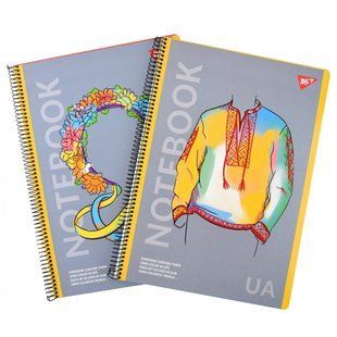 Зошит на спіралі А4 80арк YES Notebook UA 151977