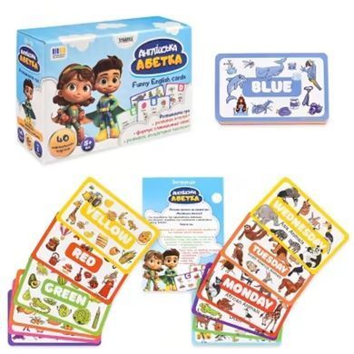 Игра настольная Strateg 31034 Английский алфавит (укр)
