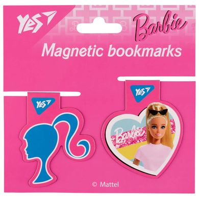 Закладки для книг магнитные Yes Barbie friends 2шт 708109