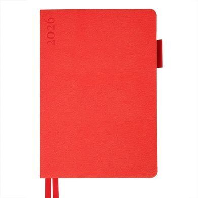 Щоденник 2026 А5 Leo Planner Binario м'який 25264*, Графит