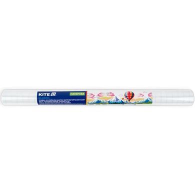 Обкладинка для книг - плівка 33*150см Kite самокл Classic K-102 полупрозора паперова