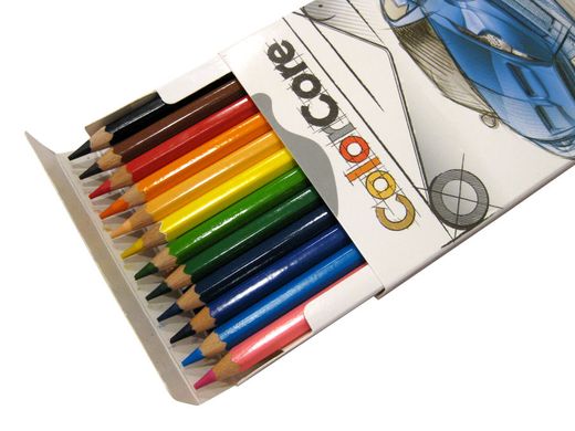 Олівці кольорові 24кол. Marco Color Core 3100-24CB/3000-24
