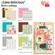Бумага для скрапбукинга Rosa Talent набор 16л 30,5*30,5см Cake delicious двусторонняя 200 г/м 5312006