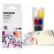 Краска для ткани Art Rangers/Nation набjр 6цв. по 22мл FabricPaint + кисть FAC0622/A06015-4