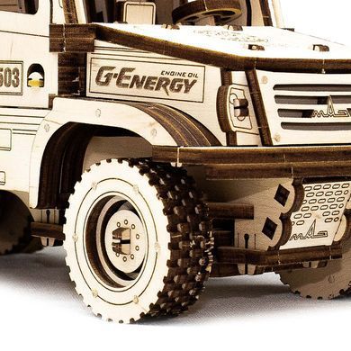 Деревянная сборная механическая 3D модель EVA Eco-Wood-Art MAZ 6440RR 000969
