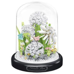 Конструктор 3D у колбі Forever Love, 660 дет №2062/1289