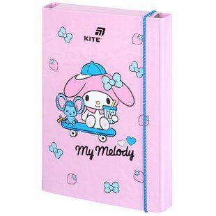 Папка для зошитів B5 Kite мод 210 картонна на гумці My Melody HK26-210-2