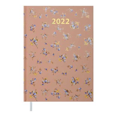 Щоденник А5 BUROMAX 2022 Provence BM.2161-**, Бежевий