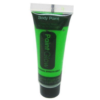 Аквагрим для лица в тубе 1шт Paint Glow 10мл Неон 049099/HA-3, Малиновый