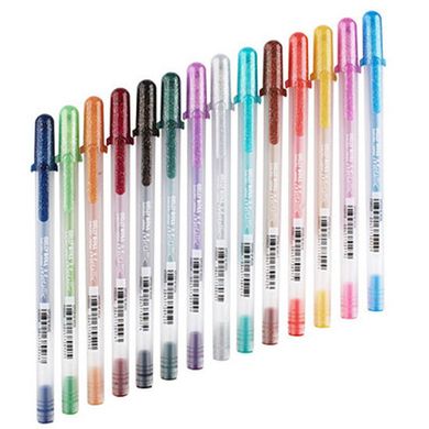 Гелева ручка Sakura Gelly Roll Срібло XPGB-553, Синий