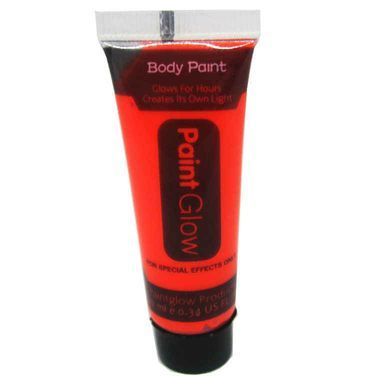 Аквагрим для лица в тубе 1шт Paint Glow 10мл Неон 049099/HA-3, Малиновый