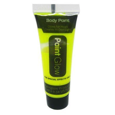 Аквагрим для лица в тубе 1шт Paint Glow 10мл Неон 049099/HA-3, Малиновый