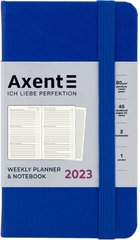 Еженедельник 2023 Axent 9*15 Pocket Strong 8508-23, Синий
