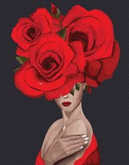Картина по номер. на холсті 40*50см BrushMe Premium PGX36694 Королева троянд