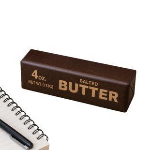 Сквиш антистресс Масло Butter шоколадное 14*3,5см 712380