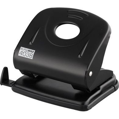 Дирокол метал BUROMAX міцн. 30арк BM.4038, Черный