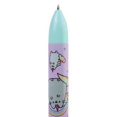 Кулькова ручка 6-ти кольорова Yes Pusheen 412246