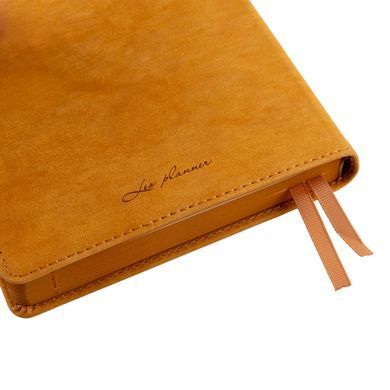 Ежедневник 2024 Leo Planner А5 Case 25242*, Горчичный